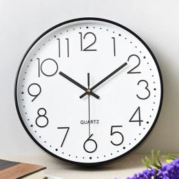 Horloge murale silencieuse 8 pouces