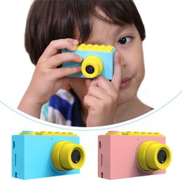 8. Caméra numérique pour enfants enfants 2.0 "LCD mini caméra mignon anniversaire / cadeaux de Noël (imperméable) LJ201105