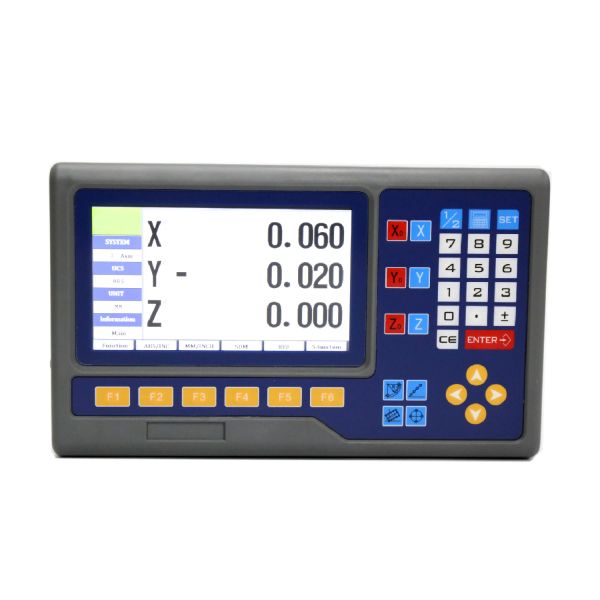 8 Langues 2/3 Axe LCD DRO Digital Readout Display Counter for Milling Lathe Turning Machines