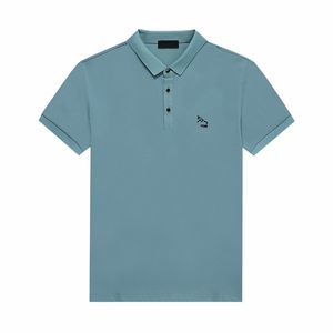 #8 Heren Stylist Polo Shirt Luxe herenkleding Korte mouw fashion casual heren zomer T-shirt Maat M-3XL 0005