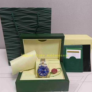 8 Model Real PO in originele doos 126613lb horloges Heren 41 mm roestvrij staal 18k gele goudblauwe wijzerplaat oysterarmband 126618ln 1309a