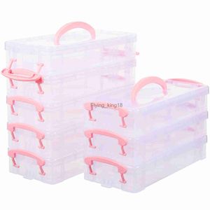 8 packs stapelbare kast organisator harde plastic kinderen stationaire borstel kind cartucheras para nios hkd230812