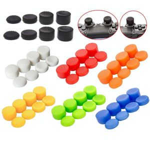 Capuchons de joystick en Silicone pour PS5, 8 pièces, pour PS4 Plus, capuchon haut, accessoires de manette de jeu