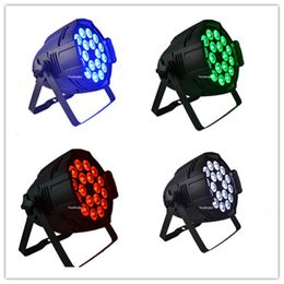 8 stuks 18x10w rgbw par led 10w led par64 DMX led par can lot