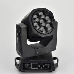 8 pièces mobile led zoom lavage 7x15w 4in1 mini abeille oeil lyre led tête mobile rgbw lumière