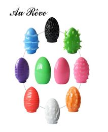 8 stuks vagina echt poesje mannelijke masturbator zoals eierzak pussy kunstmatige vagina volwassen seks speelgoed voor mannen 8 kleuren au reve s197064176766