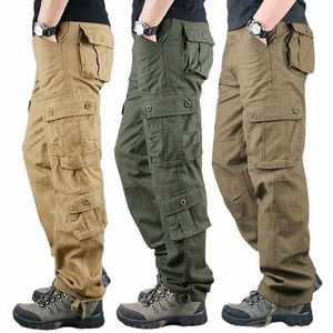 8 Zakken Tactische Cargobroek Heren Losse Broek Joggers Leger Militaire Grote Maat Casual Broek Voor Mannelijke Outdoor Werkoveralls 58hQ#