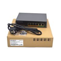 10 / 100Mbps IEEE802.3AT POE Switch 65W Alimentation pour les appareils AP Téléphone VoIP de caméra IP