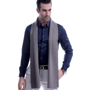 8 Solid Color Men Cashmere Scarf Winter Fashion Brand Scarf 2018 Nieuw beste kerstcadeau Wool Duffler man Casual sjaals Warps gratis verzending