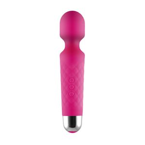 8 Speed ​​Vibrator Rotatie Druk op Dildo Av Magic Wand Massager G Spot Vibrators Clit Stimulator Seksspeeltjes voor vrouwen