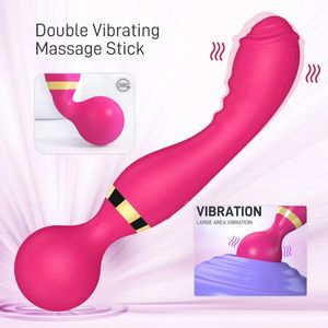 8 vitesses de gode puissant Femme Av Magic Wand Massager G