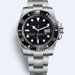 8 Estilo Super Factory Watch Versión elemental Negro Verde Azul Bisel de cerámica 2813 Movimiento automático Buceo Relojes para hombre Wristwat231R