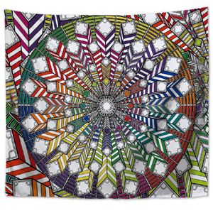 8 Stijl Wand Tapestry Bloemen Opknoping Tapijt Deken Polyester Bedspread Tafelkleed Boho Hippie Handdoek Yoga Mat RRA2343