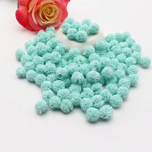 80/160 Pièces de 15 mm Color Mesh Lace Ball Diy Childre