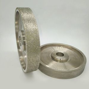 80/180/240/600/800/1000 Grit Diamant Slijpwielen Diameter 6 Inch 150mm Hoge Snelheidstaal voor Metalen Steen Slijpmachine