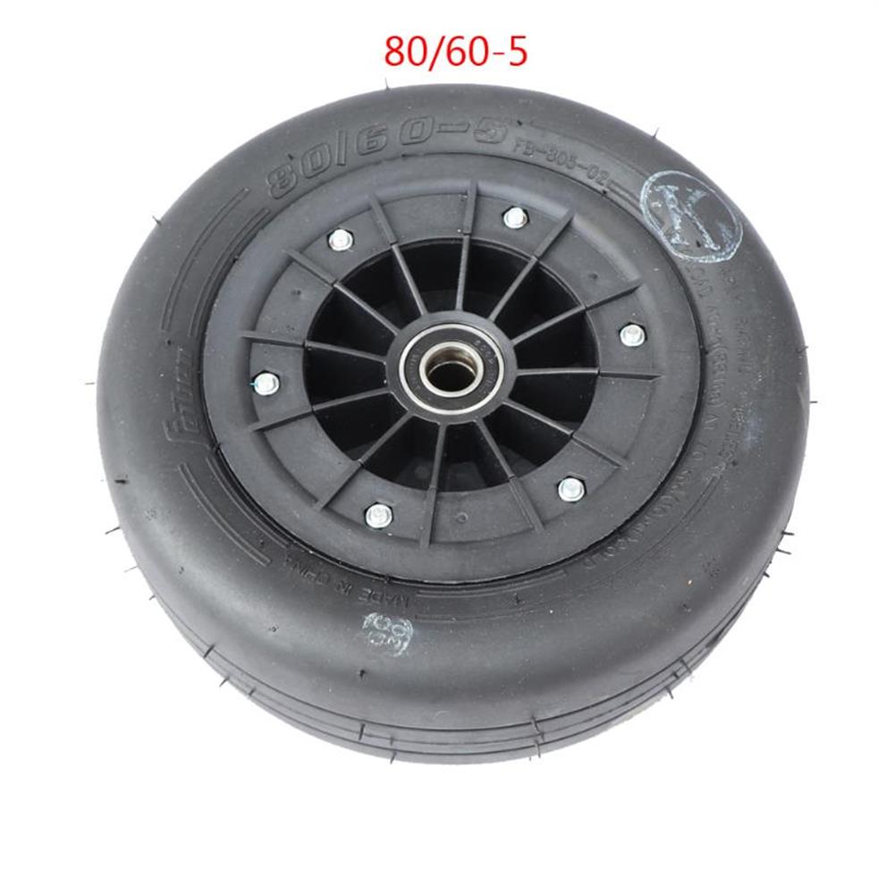 80 60-5 pneu de roue avec moyeu adapté pour Mini Karting avant électrique enfants Go Kart moto roues pneus moto pneus255H