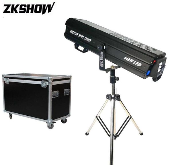 80 Discount 440W LED Suivre Spot Light Tracker avec un stand de vol pour le théâtre de mariage Performance Focus Lighting Medium Throw 7991831