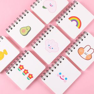 80 Papers Leuke Kawaii A7 Spiraal Notebook Notepads Hoge Kwaliteit Studenten Draagbare Pocket Boek voor Gift