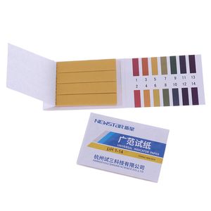 80 Strip 1-14st Test Strips Litmus Testpapier Volledig bereik Zure alkalische indicator of pH-waarde 5,5-9,0 Hot Sale