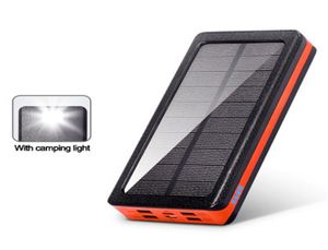 80000 mAh Solar Wireless Power Bank Portable Charger Grote capaciteit 4USB Externe batterij snel opladen voor Xiaomi iPhone3625222