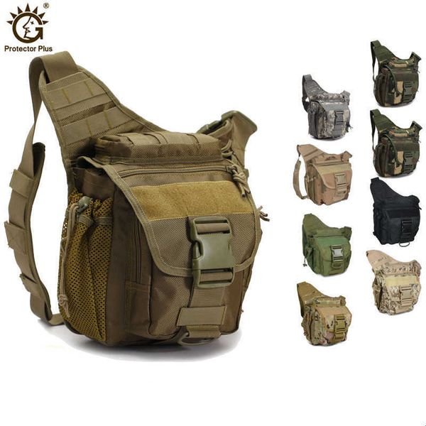 Bolsa táctica para cámara 800D, riñonera impermeable, senderismo, pesca, caza, bolsas deportivas, Camping, Molle, bolsa militar, cinturón, mochila militar Y0721