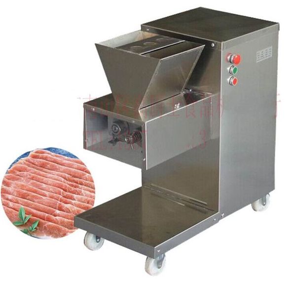 800KG/H 2.5mm-25mm Personalizzato Lama 110v 220v Elettrico Resistente Ristorante Carne Dicer Macchina per cubettare