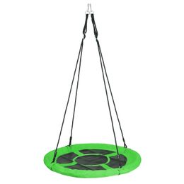 800lb 40" ronde schotel boomschommel waterdicht met hangend touw voor kinderen groen