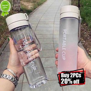 800 ml/600 ml grote capaciteit sportfruit citroensap drinkfles infuser duidelijke draagbare buitensport plastic waterfles