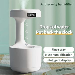 800ML Anti gravité USB humidificateur d'air goutte d'eau brumisateur purificateur à ultrasons brumisateur humidificateurs diffuseur d'arôme 240104