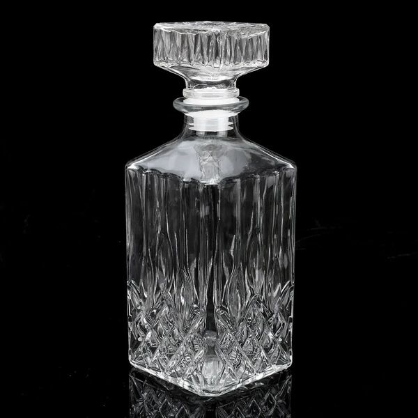 Verseur de bouteille en verre diamant de 800ml, Vintage, liqueur, whisky, Carafe de boisson en cristal, Carafe Bar 240122