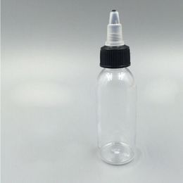 800 Stuks Clear 60 ml Lege Fles 2 OZ Plastic Druppelflesje met Snavel Cap voor E Vloeibare Olie Ifqno