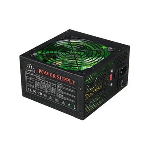 800W PC Voeding 120mm LED-ventilator 24-pin PCI SATA ATX 12V-computer