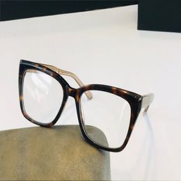 8037 Nieuwe Men Fashion Classic Optical Glasses Square frame glazen eenvoudige sfeerstijl brillen