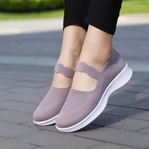 807 Femmes Chaussures Mary Walking Jane Mesh Black Light Loafer Summer Sports Outdoor Flats confortables Sneakers respirants 35-42 Sandales 5