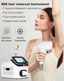 808 Diode Ontharing Machine 3 Golflengte RF Professionele Ce-goedkeuring 755nm 808nm 1064nm Haar Remov Salon