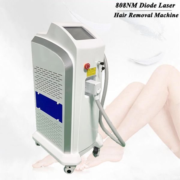 808 nm Diode Laser Perte de cheveux Laser Machine Dépilation Dépilator indolore Lazer Refilonation de réchauffement