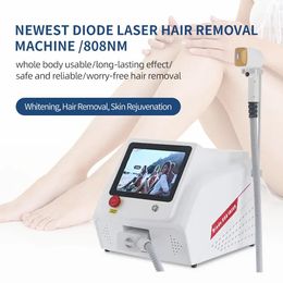 808nm Diode Laser Pijnvrij Ontharing Vriespunt Ontharen Huidverjonging Apparaat 808 Laser Epilator Acne Verminderen Centrum