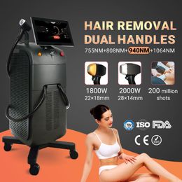 808nm laser ontharing apparaat schoonheidssalon machine past voor alle huidtypes en haarkleuren snelle 20Hz hoge frequentie