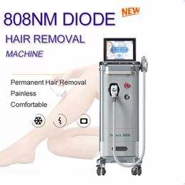 808 nm laser ontharingapparaat Super808 diode laser machine koude pianless 20 miljoen schoten high power huid verjongings salon apparatuur 600W 900W 1200W