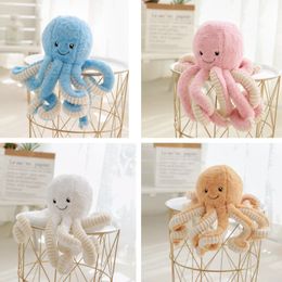 80CM Huggy Wuggy Toys Octopus knuffel Knuffels Speelgoedspullen Pluche dierenkussen Kerstcadeau Octopus Inktvis Pluche pop speelgoed voor kinderen