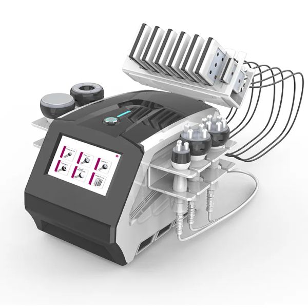 Cavitation sous vide 80k 40K amincissant la machine ultrasonique pour corps mince explosent les cellules graisseuses réduisent la cellulite Lipolaser système de mise en forme de lipolyse cryogénique sous vide