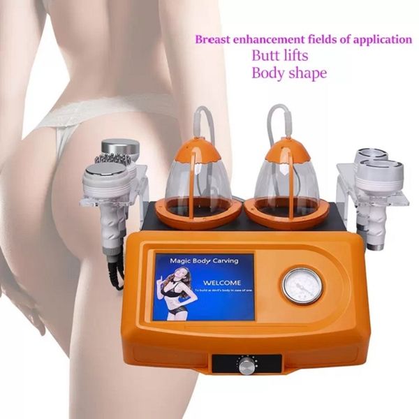 Machine d'amélioration des fesses par cavitation RF 80K, équipement mince sous vide, élimine les rides, soulève les fesses et agrandit les seins