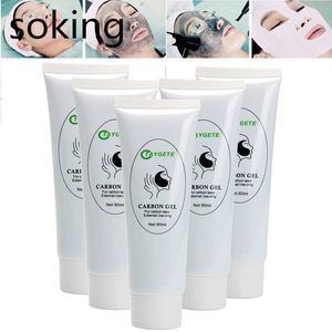 80 ml koolstofgel diepe reiniging gezichtsaccessoires onderdelen toner peel yag laser crème huid verjonging verwijder zeemaklops bleken gezichtsgelkaf