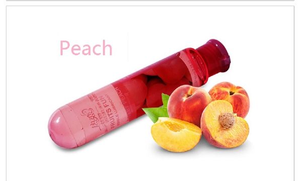 80 ml Fracée de fruits Huile de sexe pour femmes amélioration féminine Ice Feeling Orgasm Lube Anal Anal Water Based Lubricant, Peach