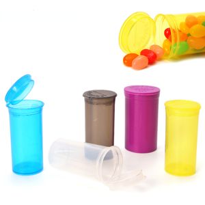 80 ml vochtbestendige pilfles 80 ml kneep pop topfles tabak kruidopslagcase voorraad pot potten container roken plastic buizen