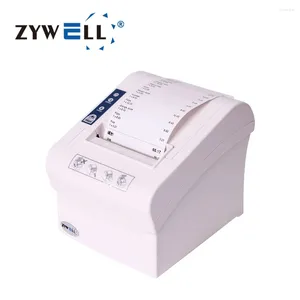 Imprimante de billets à réception thermique de 80 mm avec reçus en papier noir et blanc