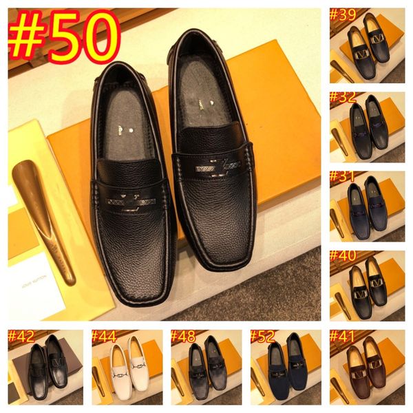 80Modelo Mocasines hechos a mano de cuero de ante genuino Vestido de diseñador para hombre Barco Calzado casual Resbalón de conducción en invierno Verano Guisantes Zapatos masculinos para hombres