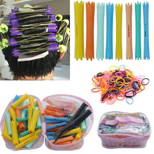 80PCS Haar Permanenten Staven Haar Rollen Krulspelden Lang Haar Koud Perm Bar Salon Thuis DIY Wave Kappers Tool 240119