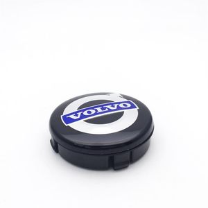 80 Uds tapacubos de rueda cubiertas centrales 64mm para S40 S60 S80L XC60 XC90 ABS Logo Cover255V