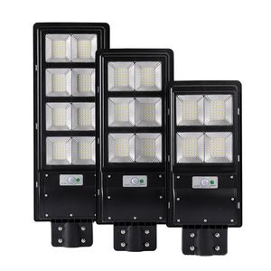 80W 120W 160W Luz de calle solar Sensor de movimiento Impermeable IP66 Pared Paisaje al aire libre Luz de jardín con poste